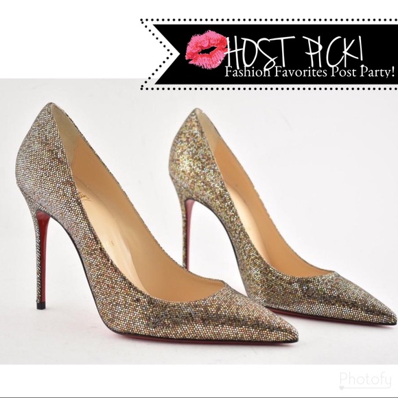 Christian Louboutin Shoes - 🔥NWT RARE! Christian Louboutin -Decollete Glitter